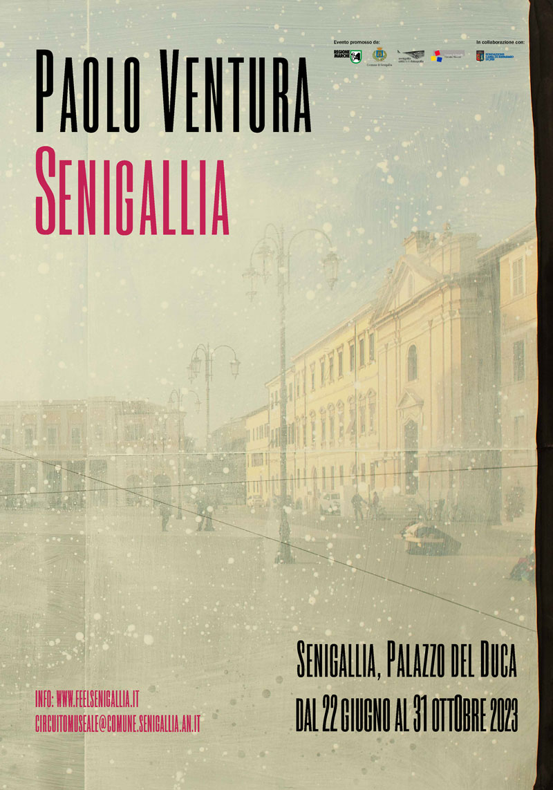 Paolo ventura - Locandina Senigallia